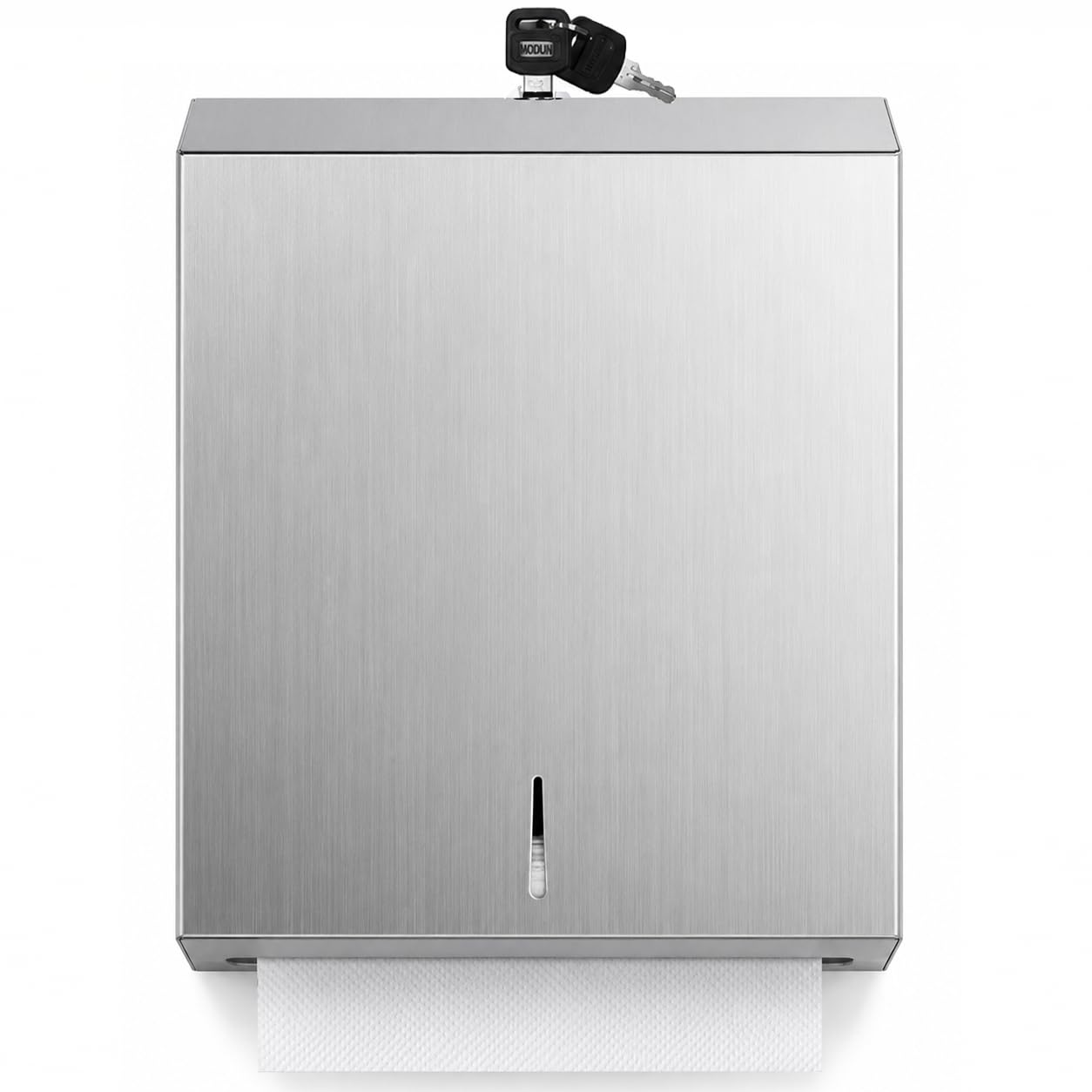 Stainless Steel Paper Towel Dispenser Wall Mount for Commercial Bathrooms
