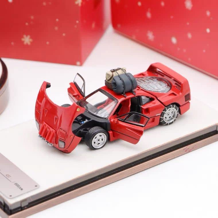PGM フェラーリ F40 1/64 全開閉モデル 1/64 PGM Ferrari F40 red all open close - 【MR BBR MakeUp