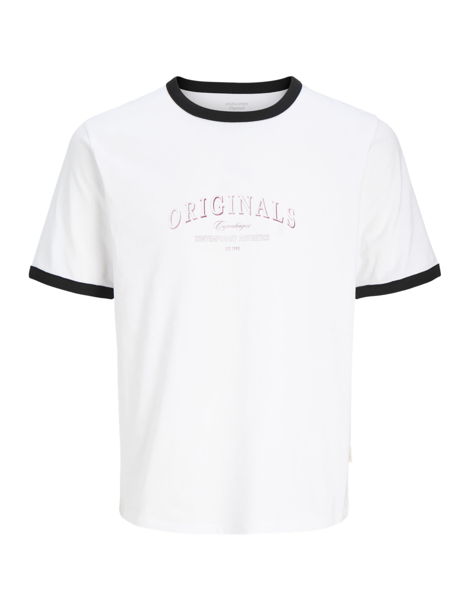 JACK & JONES Herren Jorcatskills Ringer Tee Ss Crew Neck