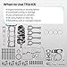 G4KJ 2.4L Engine Rebuild Overhaul Kit w/Crankshaft & Connecting Rods Compatible with KIA Sorento Optima & Sportage 11-2020; for Tucson Sonata & Santa Fe Sport 11-2019 Replace 23111-2G200, 23510-2G500