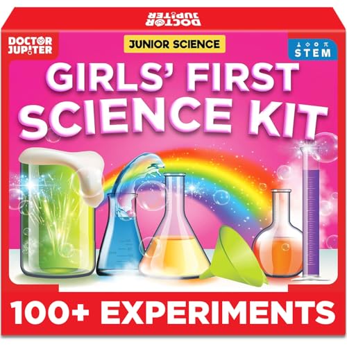 Doctor Jupiter Girls' First Science Kit for Kids Ages 4-5-6-7-8 | Birthday Gift Ideas for 4+ Year...