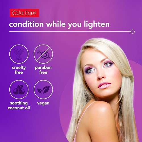 Color Oops Hi-Lift Bleach | Lifts 3-5 Levels | Nourishing & Moisturizing Formula - Image 3