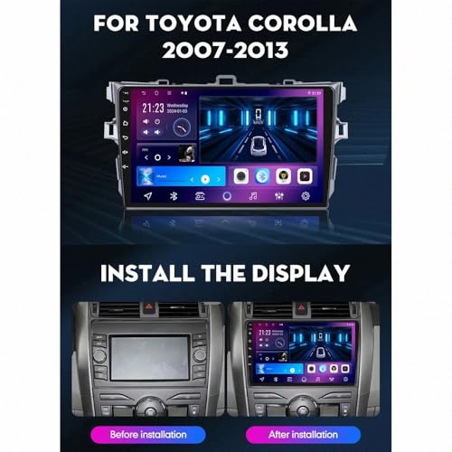 Estéreo Automóvil Toyota Corolla E140 2007-2012 Bluetooth 4 Nuclear 2