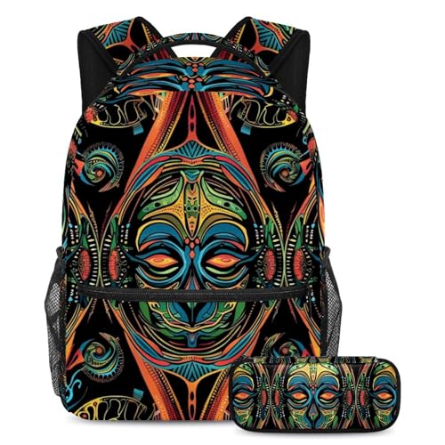 Sac d'école extraterrestre 2 pièces pour ranger facilement tous les cours