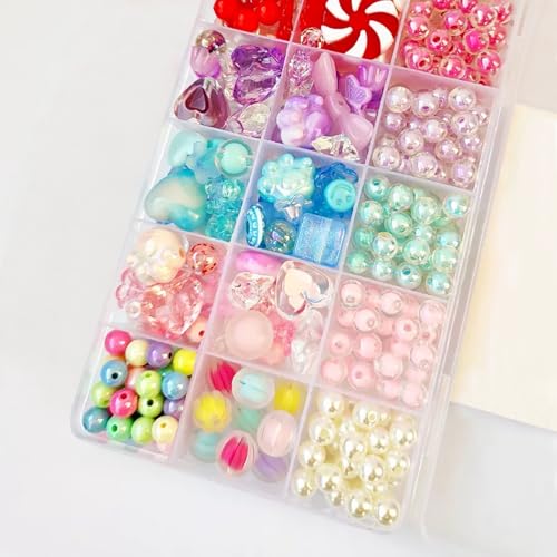 Image of SEHOI 32 Pack 15 Grids Plastic Jewelry Bead Organizer Box,Clear Plastic Storage Container with Adjustable Dividers,Small Tackle Box for Jewelry Crafts Beads Earrings Rings