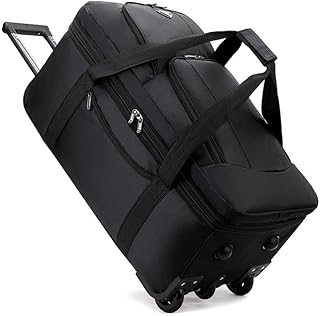 ボストンキャリーバッグ 3way ボストン キャリー90L 大容量 旅行 キャスター 3輪 静音 防水 折りたたみ トラベル スーツケース メンズ レディース 修学旅行 出張 通学 レッド [並行輸入品]