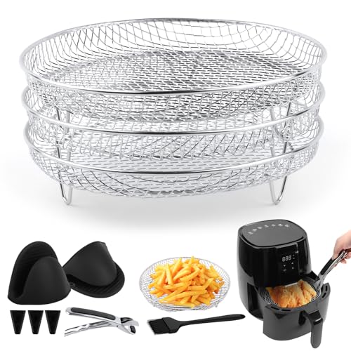 Che si tratti di una riunione di famiglia, di una cena con gli amici o di un semplice pasto quotidiano, questo set grill con friggitrice ad aria è la scelta ideale per la tua cucina