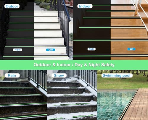 Image of Anti Slip Tape with Glow in Dark, 2inx60ft Grip Tape for Outdoor Waterproof