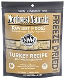 Northwest Naturals Freeze Dried Raw Diet for Dogs Freeze Dried Nuggets Dog Food – Turkey – Grain-Fre