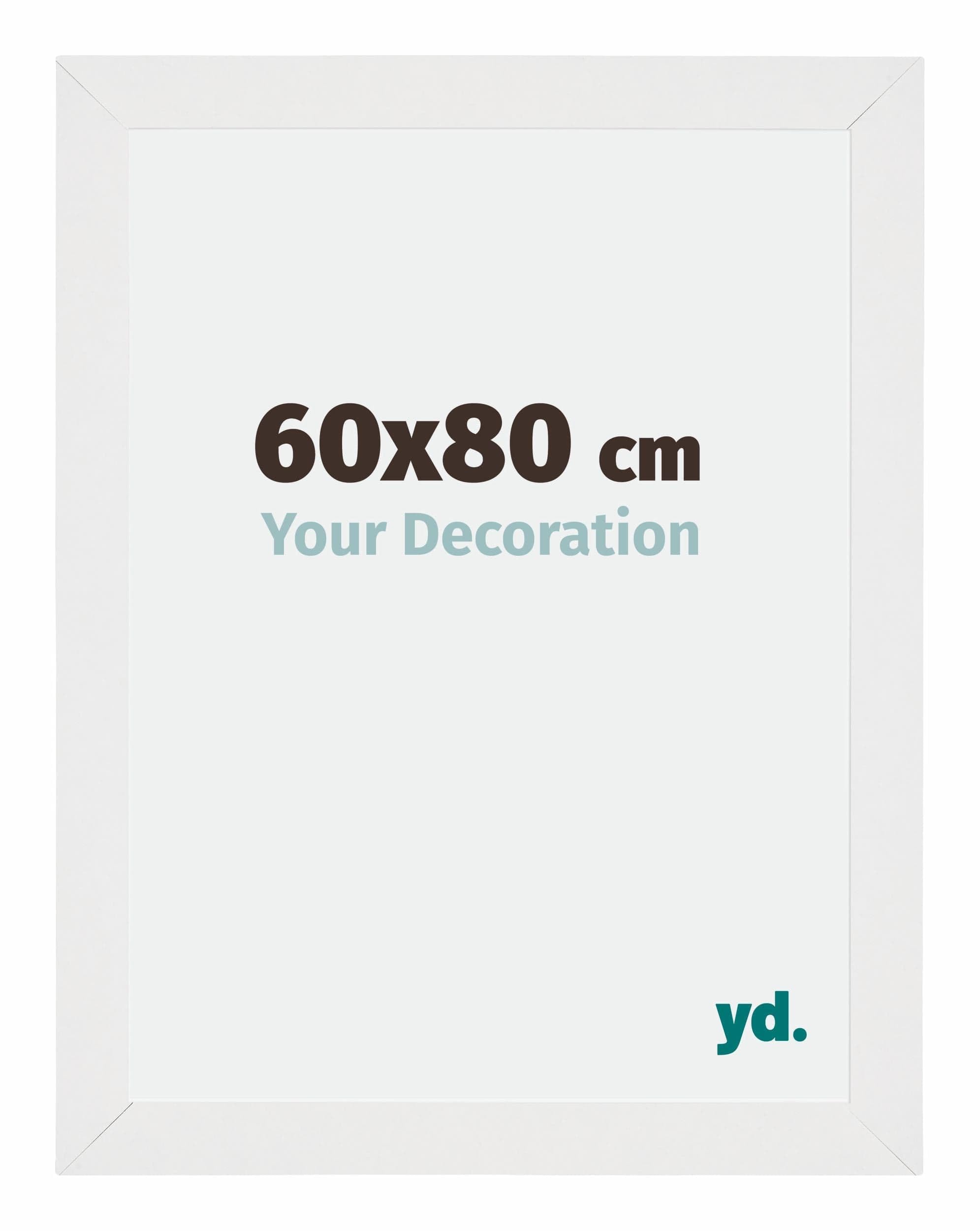 Your Decoration - Puzzle frame 60x80 - White High Gloss - Puzzle frame 1500-2000 Pieces - MDF Photoframe - Mura