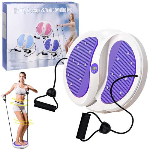 Quixion Waist Twisting Disc, Waist Sculptor Machine Twister, Body Shaping Waist Twisting Disc, Waist Trainer Machine For Women Weight Loss/Cardio Exercise