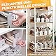 The Inventions Emporium Schuhorganizer platzsparend – Verstellbarer Schuhstapler für Schrank | Doppelschicht Schuhaufbewahrung | Schuh Organizer rutschfest & stapelbar (Weiß, 24)