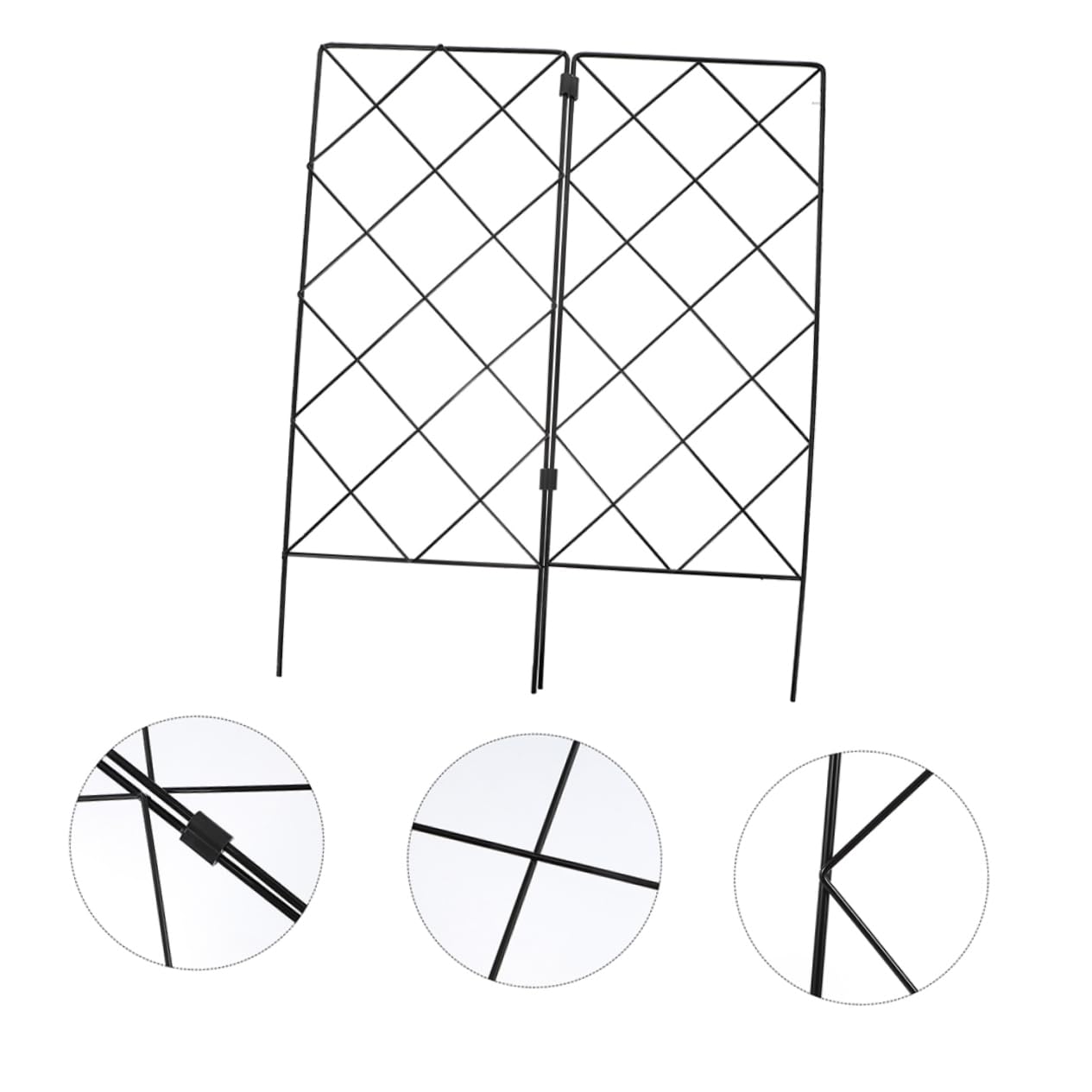 ibasenice 2pièces Lot de Supports pour Plantes Grimpantes de Jardin Treillis Extérieur Fournitures de Jardin pour Plantes Pot