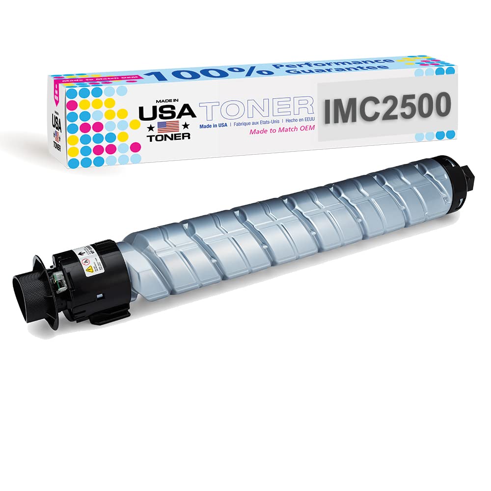 MADE IN USA TONER Compatible Replacement for Ricoh Lanier Savin IM C2000 IM C2500, 842307 (Black - 1 Cartridge)