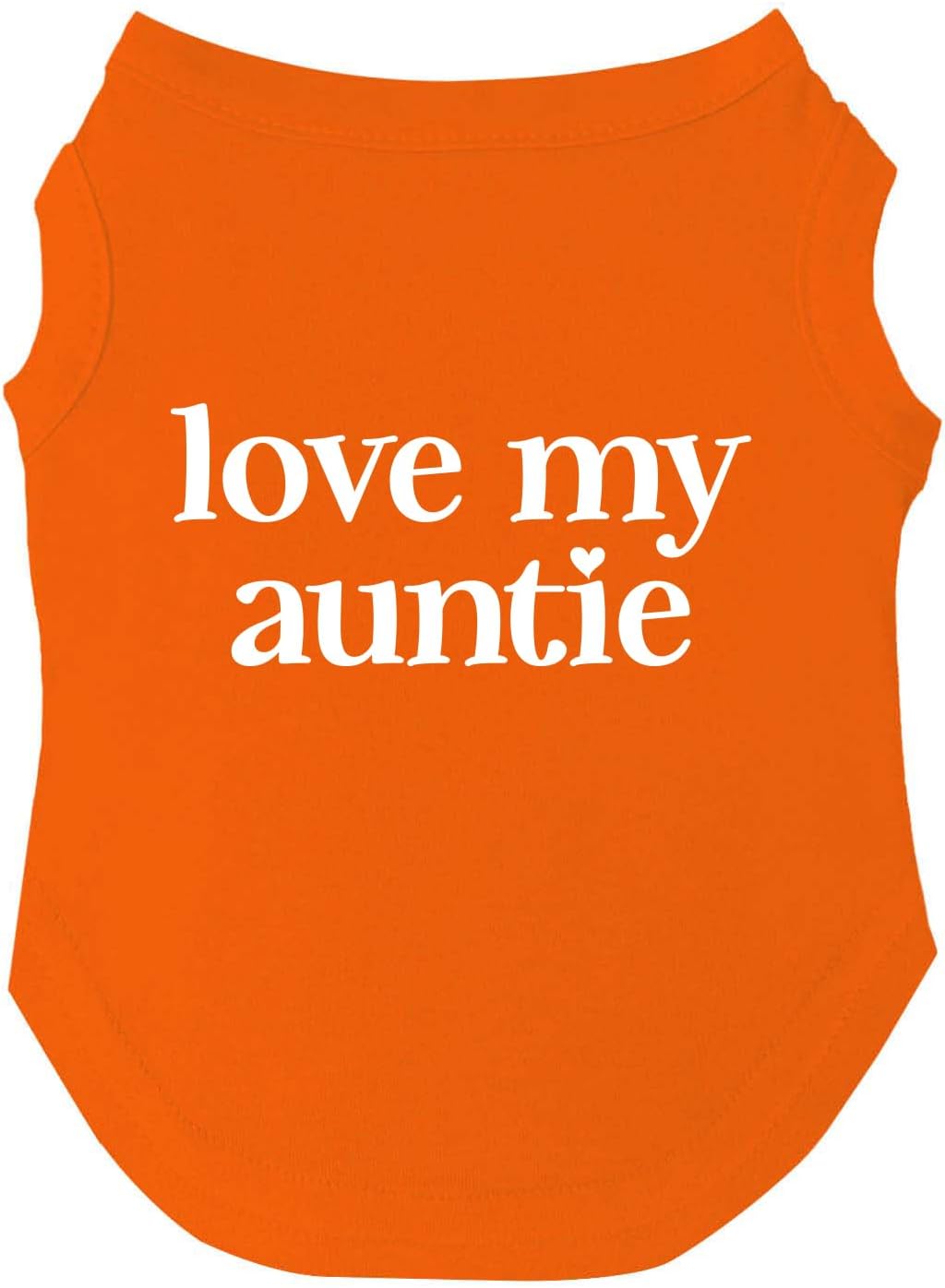 Love My Auntie, Aunt, Valentine's Day, Mother's Day Dog Tee Shirt Sizes for Puppies, Toys, and Large Breeds (Royal Blue, Small 400)