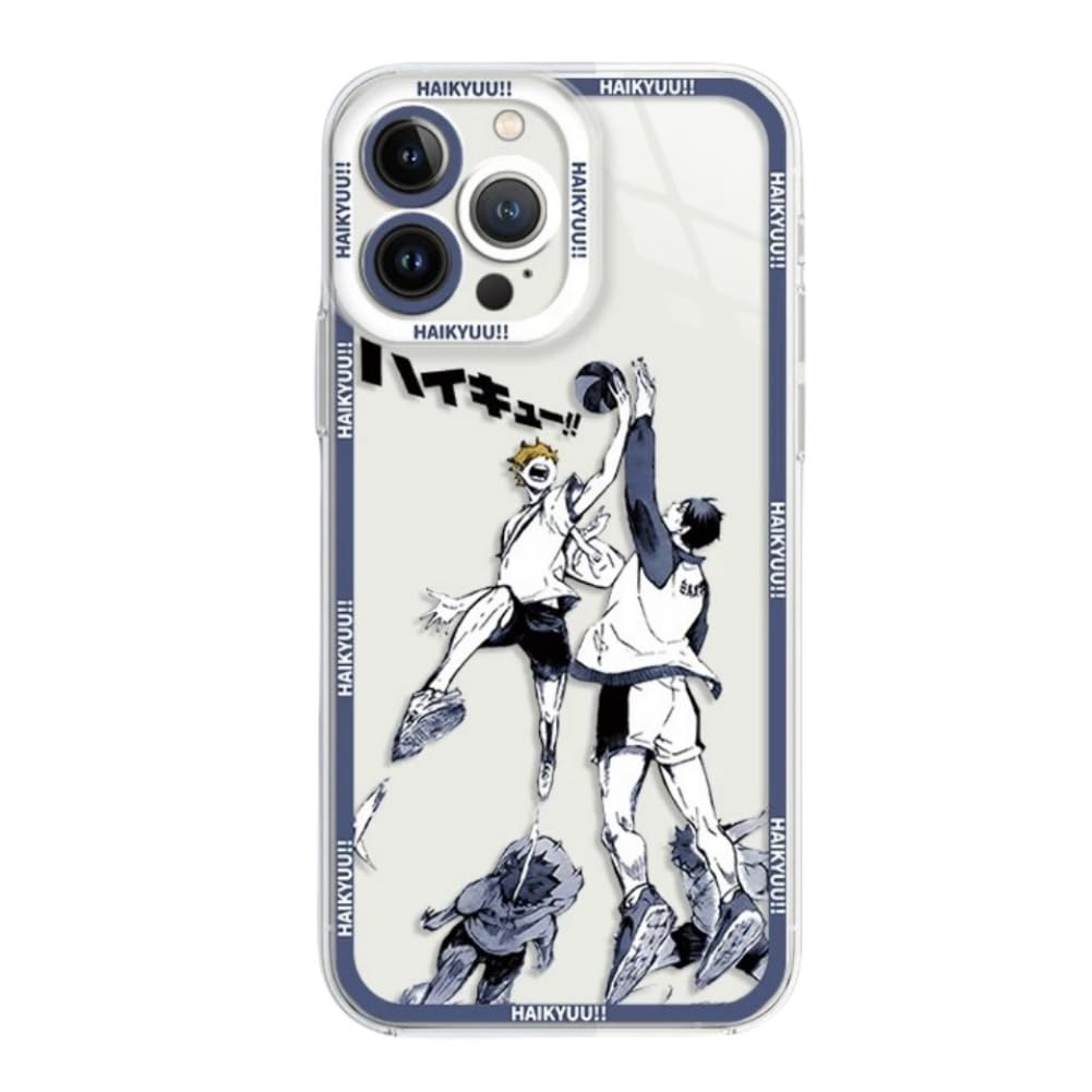 Amazon.co.jp: BOKNI ハイキュー スマホケース iPhone16用 ケース TPU