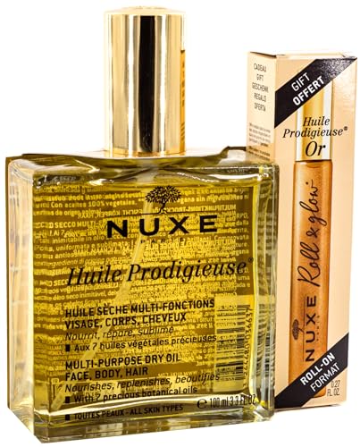 Nuxe - Aceite seco Prodigiuse + Rollo en Oro