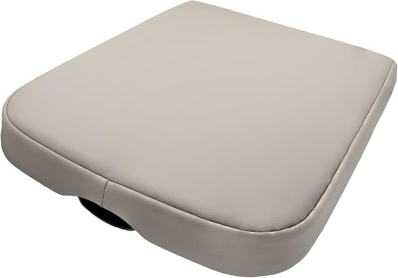 NHILES Tapa de consola central compatible con contenedor de reposabrazos Dodge Ram 2002-2012 | Reemplace la pieza WP051DVAA, color gris