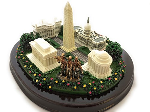 Estatua de Escritorio Washington, D.C. Monuments 8 in miniatura 2