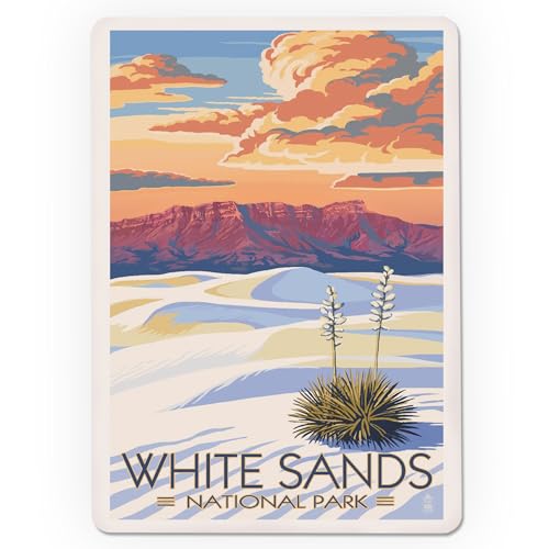 Lantern Press White Sands National Park, Naipes Póker 52 miniatura 3