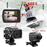 AEE Technology S70 S70AEE Waterproof Video Camera with 10x Digital Zoom with 2-Inch LCD (Black)