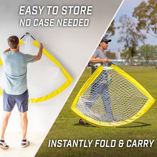 Image of GoSports Portable Soccer Goals for Kids - 13 Color Options - Choose 4 x 3 ft or 6 x 4 ft - Team Tone Pop Up Nets for Backyard