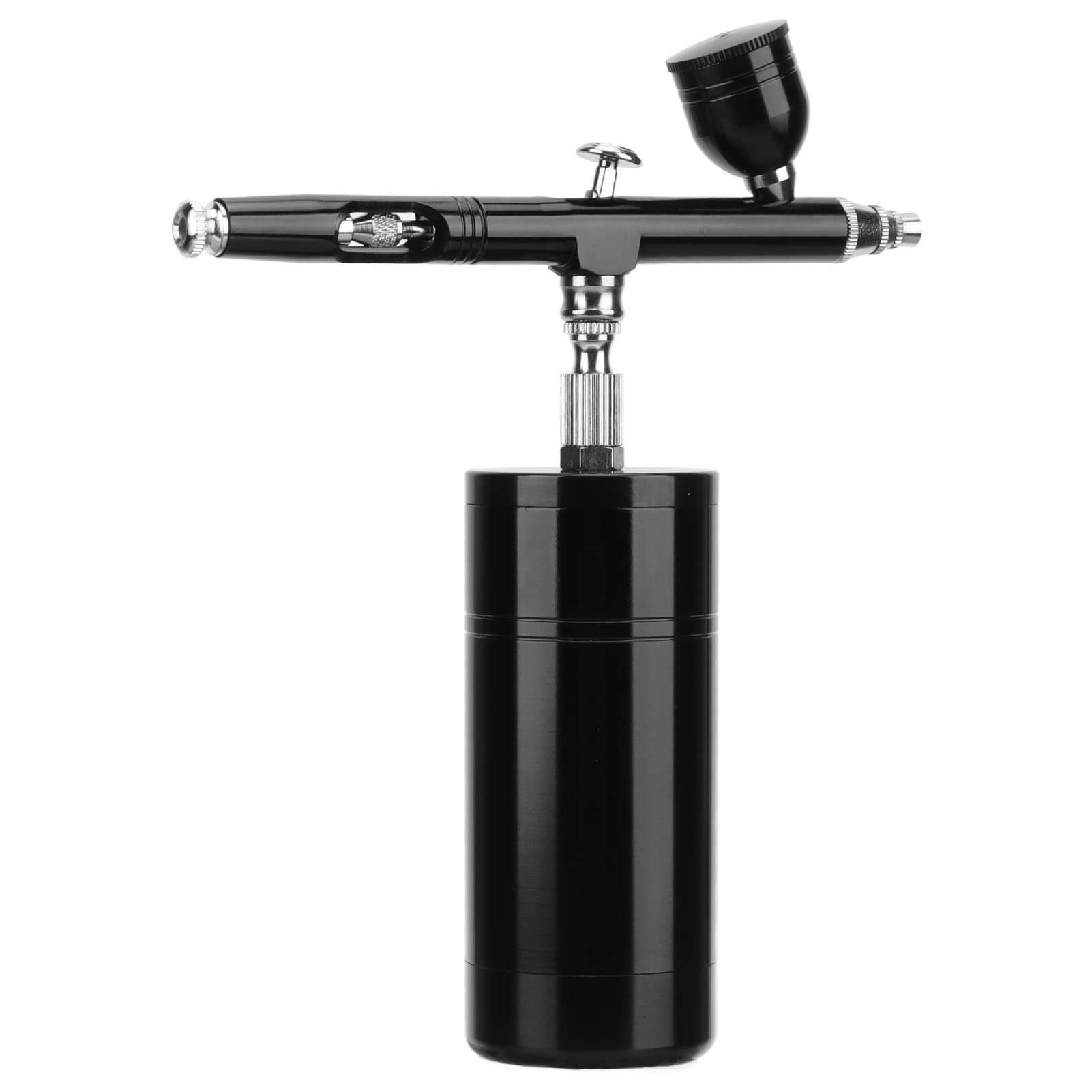 Aramox Kit Aerografo, Set Aerografo Ricaricabile Senza Fili in Lega di Alluminio 17,4 PSI con 3 Tazze e Batteria da 700 MAh per Manicure, Decorazione di Torte, Trucco, Principianti Fai da Te