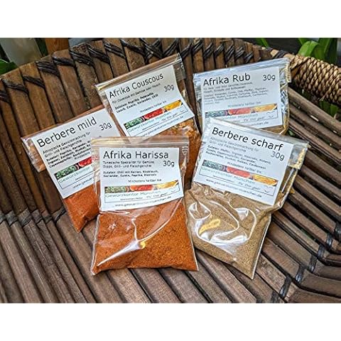 Afrika Gewürze Schnupperset-2, Harissa, Couscous Gewürzmischung Cover