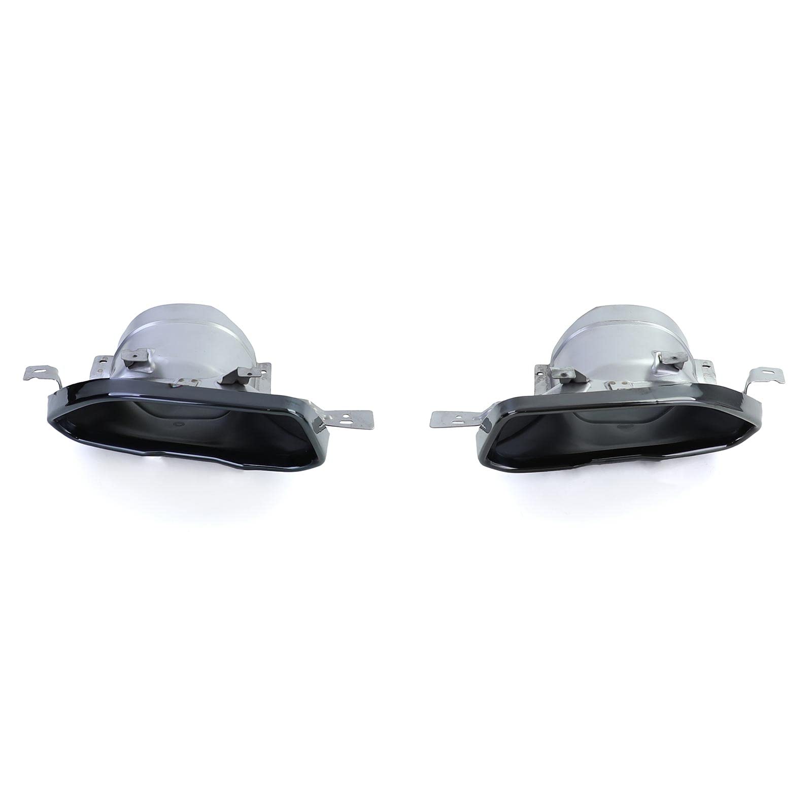 Sport Heckdiffusor Glanz + Endrohre 440 Look passt für 4er BMW G22 G23 420 430