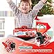 Fygurso Walkie Talkie Kinder, Walkie Talkies mit Spider Bat für 3 4 5 6 7 8 9 10 Jahren Jungen Mädchen Kinder Geschenk Spielzeug, 1 km Sprechreichweite für Spiele im Freien, Camping, Wandern