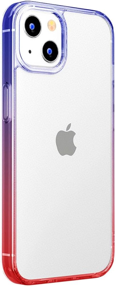 Amazon.co.jp: iPhone15 グラデーションハイブリッドケース [パープル