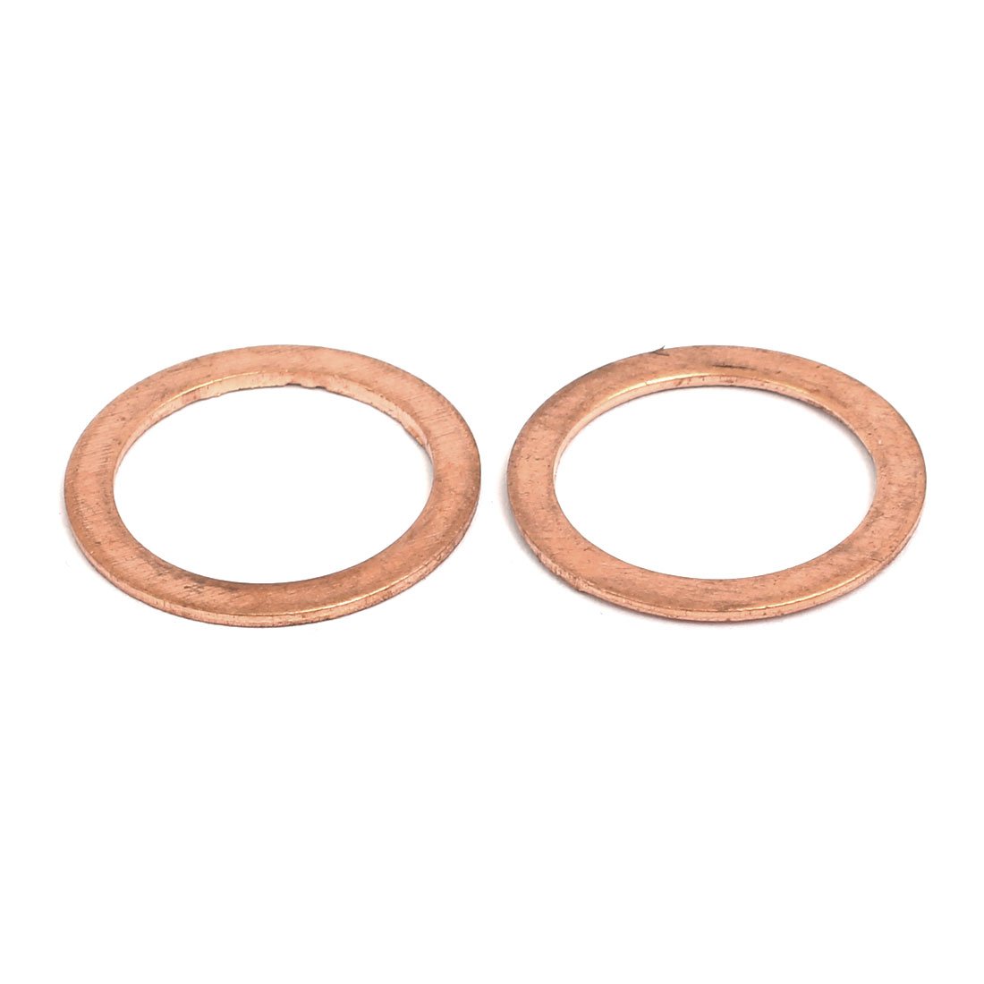 5 Joints Plats En Cuivre 13mmx18mmx1mm - Rondelles D'étanchéité, Marque Uxcell, Neuf