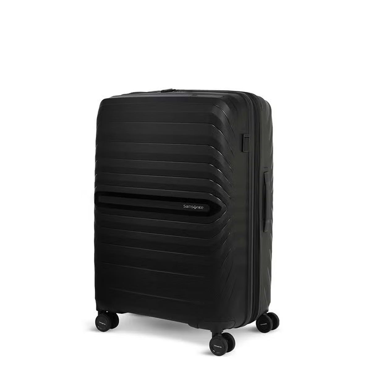 samsonite Octolite Neo Expandable 68 Cms Medium Check-in Polypropylene Hard Sided 8 Wheel Spinner Pack More Luggage/Suitcase/Trolley Bag (Black)-10 Year Global Warranty-picture-22