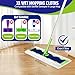 FURCIELOS 30 Count Heavy Duty Wet Mopping Cloths Refill Compatible with Swiffer Sweeper XL Mop, Disposable Wet Pads Refill X-Large Size for Multi-Surface Floor Cleaning, Unscented