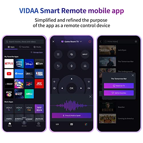 HKC Fernseher 42 Zoll (106 cm) Smart TV mit mit Netflix, Prime Video, Rakuten TV, DAZN, Disney+, YouTube, UVM, WiFi, Triple-Tuner DVB-T2 / S2 / C – Bild 5