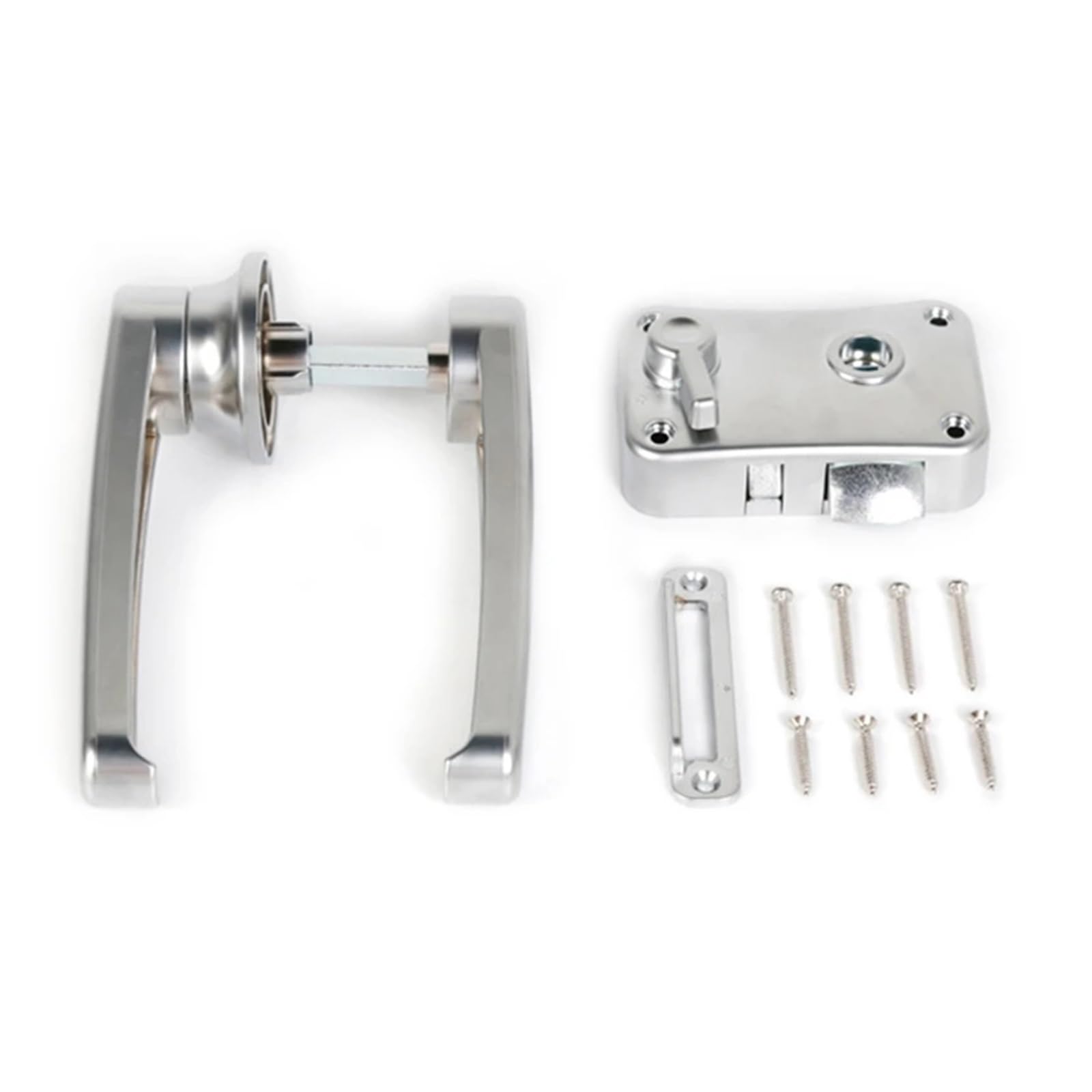 RV Toilet Door Lock Bathroom Door Lock RV Caravan Boat Latch Handle Knob Locks Camper Vehicle