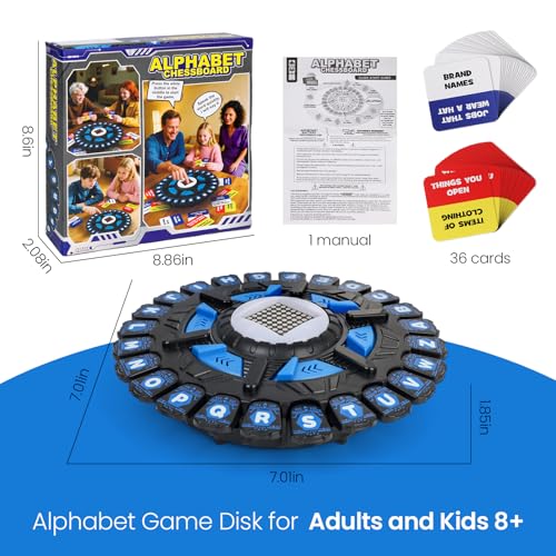 Juego de mesa educativo familiar de palabras miniatura 2