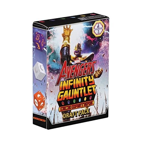 WizKids El | Avengers Infinity Gauntlet Countertop Display: Marvel Dice Masters | Juego en Miniatura | Edades Mayores de 14 | 60 Minutos de Tiempo de Juego