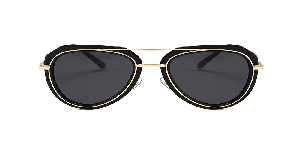 DUBI 2018 New style Korean style sunglasses, colored film, polarized driving glasses and eyeglasses (black, gray)