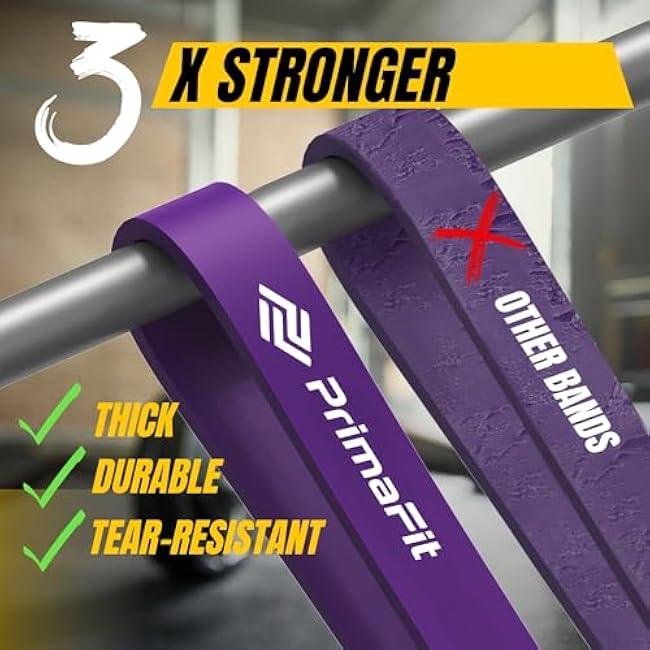 Resistance Bands - Workout, Gym & Pull Up Assistance Bands - Dumbbell Alternative, Stretching - For Men & Women