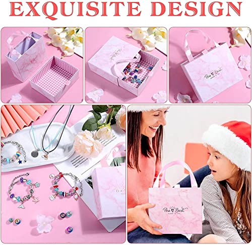 Kit de fabricación de joyas de 102 piezas con abalorios y perlas Caffox 3