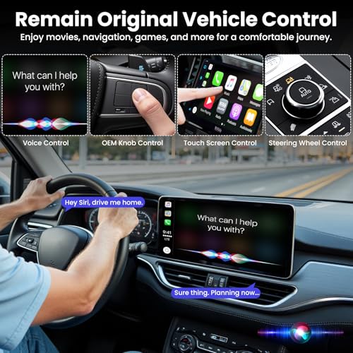 Image of LAMTTO 2-in-1 Wireless CarPlay & Android Auto Adapter (LMT03)