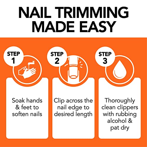 Kohm Nail Clippers Set For Thick Nails - Heavy Duty, Wide Mouth Professional Fingernail And Toenail Clippers For Men, Women & Seniors, Silver #TOP4