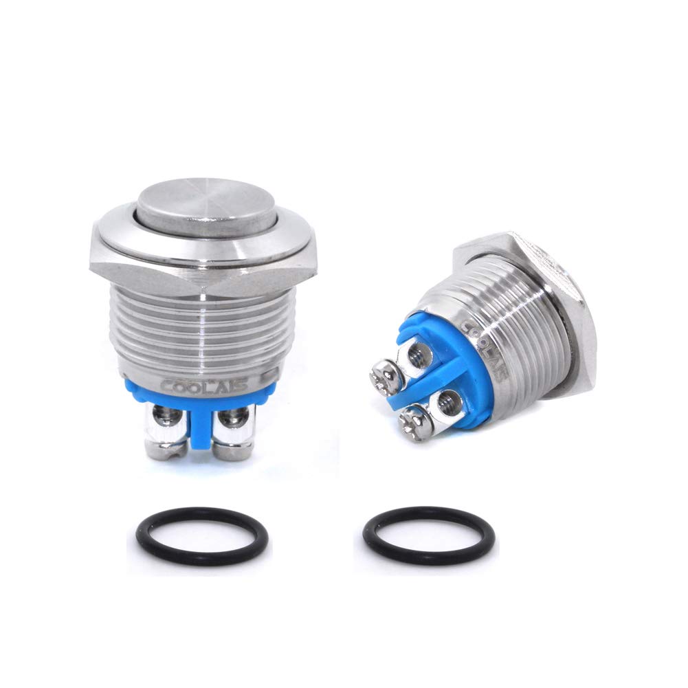 Buy Coolais 16mm Pushbutton Momentary Switches Push Buttons Momentary