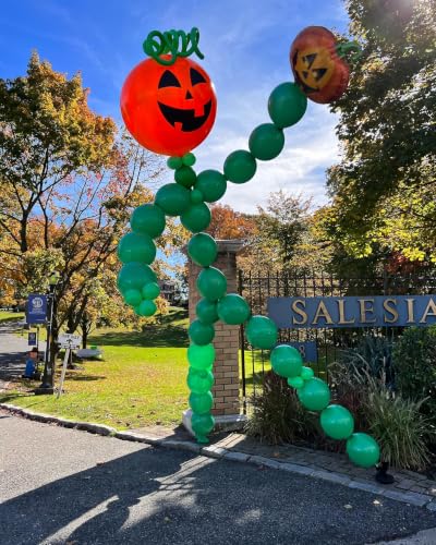 Image of Green Link Balloons,120Pcs 6Inch Green Latex Linking Balloons for Birthday Baby Shower Wedding Anniversary Graduation Party Decorations