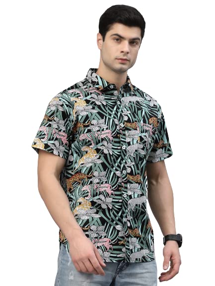 Image of Style Quotient Men Beige Comfort Casual Shirt