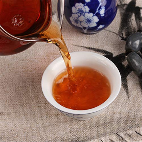 250g Té negro orgánico chino Liu Bao 6166 Té negro oscuro envejecido en la cesta Cuidado de la salud Nuevo té cocido… - Imagen 8