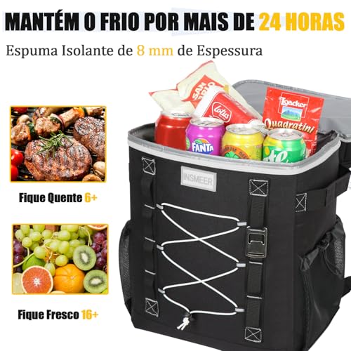 INSMEER Mochila Termica 50 Latas
