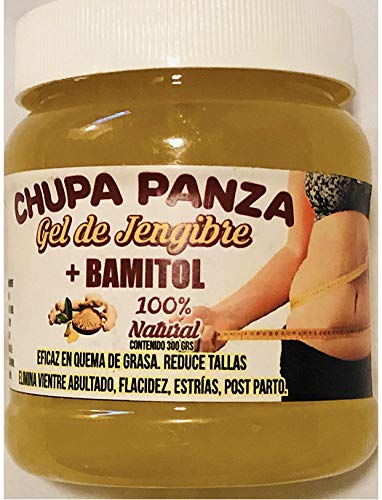 CHUPA PANZA Gel de Jengibre + Bamitol Ginger desinflama reductor quema grasa