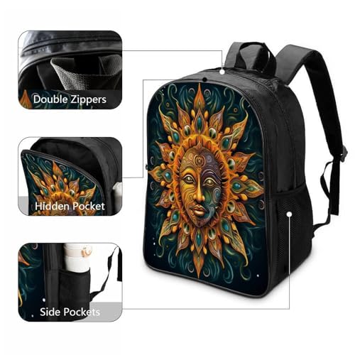 Mochila estudiante universidad adolescentes mochila escuela viajar y cámping impermeable 40cm 3